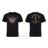 Camiseta Manga Corta Devin Booker Phoenix Suns Negro3