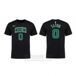 Camiseta Manga Corta Jayson Tatum Boston Celtics Negro