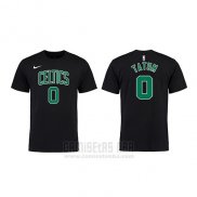 Camiseta Manga Corta Jayson Tatum Boston Celtics Negro