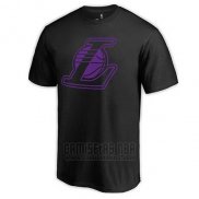 Camiseta Manga Corta Los Angeles Lakers Negro4