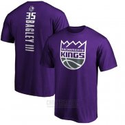 Camiseta Manga Corta Marvin Bagley III Sacramento Kings Violeta