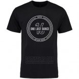 Camiseta Manga Corta Miami Heat Dwyane Wade Negro One Last Dance