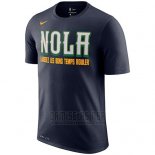 Camiseta Manga Corta New Orleans Pelicans Azul Marino Ciudad