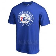 Camiseta Manga Corta Philadelphia 76ers Azul