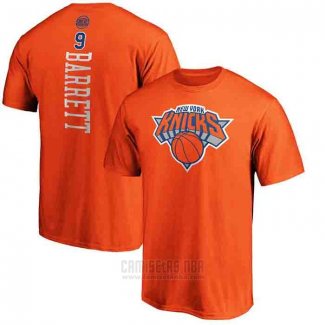 Camiseta Manga Corta R.j. Barrett New York Knicks 2019-20 Negro