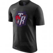 Camiseta Manga Corta Toronto Raptors 2019-20 Negro