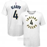 Camiseta Manga Corta Victor Oladipo Indiana Pacers Blanco