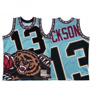 Camiseta Memphis Grizzlies Jaren Jackson Jr. #13 Mitchell & Ness Big Face Verde