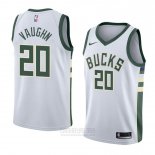 Camiseta Milwaukee Bucks Rashad Vaughn #20 Association 2018 Blanco