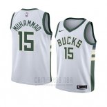 Camiseta Milwaukee Bucks Shabazz Muhammad #15 Association 2018 Blanco