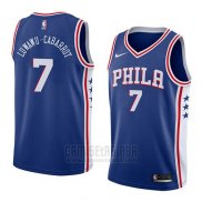 Camiseta Philadelphia 76ers Timothe Luwawu-Cabarrot #7 Icon 2018 Azul