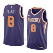 Camiseta Phoenix Suns George King #8 Icon 2018 Violeta