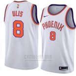 Camiseta Phoenix Suns Tyler Ulis #8 Hardwood Classic 2018 Blanco