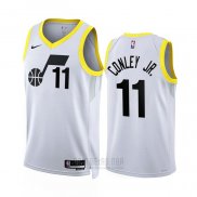 Camiseta Utah Jazz Mike Conley Jr. #11 Association 2022-23 Blanco