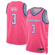 Camiseta Washington Wizards Bradley Beal #3 Ciudad 2022-23 Rosa