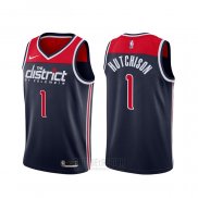 Camiseta Washington Wizards Chandler Hutchison #1 Association 2020-21 Azul