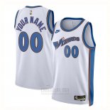 Camiseta Washington Wizards Personalizada Classic 2022-23 Blanco