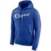 Sudaderas con Capucha Cleveland Cavaliers Azul Ciudad