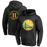 Sudaderas con Capucha Klay Thompson Golden State Warriors Negro2