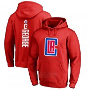 Sudaderas con Capucha Paul George Los Angeles Clippers Rojo2