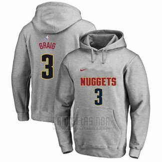 Sudaderas con Capucha Torrey Craig Denver Nuggets Gris