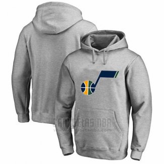 Sudaderas con Capucha Utah Jazz Gris2