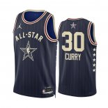 Camiseta All Star 2024 Golden State Warriors Stephen Curry #30 Azul