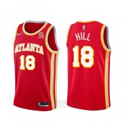 Camiseta Atlanta Hawks Solomon Hill #18 Icon 2020-21 Rojo