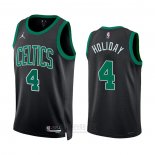 Camiseta Boston Celtics Jrue Holiday #4 Statement 2022-23 Negro