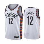 Camiseta Brooklyn Nets Joe Harris #12 Ciudad Blanco