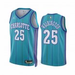 Camiseta Charlotte Hornets P. J. Washington #25 Ciudad 2021-22 Azul