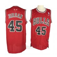 Camiseta Chicago Bulls Michael Jordan #45 Retro Rojo3