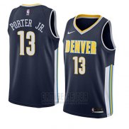 Camiseta Denver Nuggets Michael Porter Jr. #13 Icon 2018 Azul