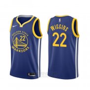 Camiseta Golden State Warriors Andrew Wiggins #22 Icon Azul