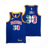 Camiseta Golden State Warriors Stephen Curry #30 Classic Royal Special Mexico Edition Azul