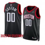 Camiseta Houston Rockets Personalizada Statement 2023-24 Negro