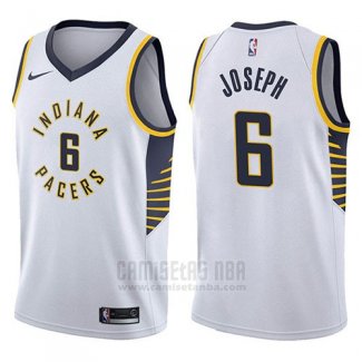 Camiseta Indiana Pacers Cory Joseph #6 Association 2017-18 Blanco