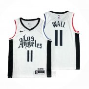 Camiseta Los Angeles Clippers John Wall #11 Ciudad 2019-20 Blanco