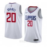 Camiseta Los Angeles Clippers Landry Shamet #20 Association 2018 Blanco