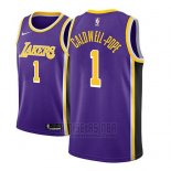 Camiseta Los Angeles Lakers Kentavious Caldwell-Pope #1 Statement 2018-19 Violeta