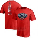 Camiseta Manga Corta Anthony Davis New Orleans Pelicans Rojo