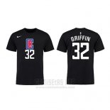 Camiseta Manga Corta Blake Griffin Los Angeles Clippers Negro1
