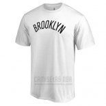 Camiseta Manga Corta Brooklyn Nets Blanco1