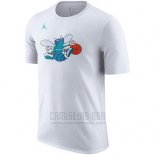 Camiseta Manga Corta Charlotte Hornets Blanco2
