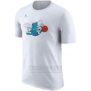 Camiseta Manga Corta Charlotte Hornets Blanco2