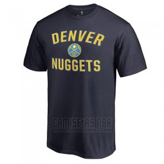 Camiseta Manga Corta Denver Nuggets Azul Marino2