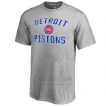 Camiseta Manga Corta Detroit Pistons Gris3