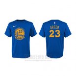 Camiseta Manga Corta Draymond Green Golden State Warriors Azul2
