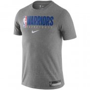 Camiseta Manga Corta Golden State Warriors 2019 Gris