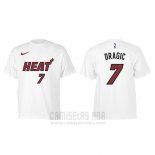 Camiseta Manga Corta Goran Dragic Miami Heat Blanco